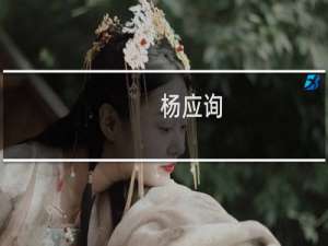杨应询(关于杨应询的简介)