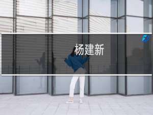 杨建新(关于杨建新的简介)