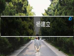杨建立(关于杨建立的简介)