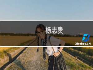 杨志贵(关于杨志贵的简介)