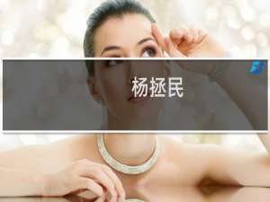 杨拯民(关于杨拯民的简介)