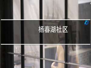 杨春湖社区(关于杨春湖社区的简介)