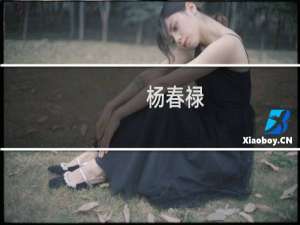 杨春禄(关于杨春禄的简介)