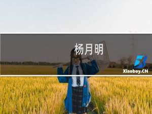 杨月明(关于杨月明的简介)