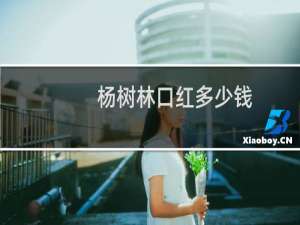 杨树林口红多少钱
