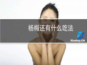 杨梅还有什么吃法