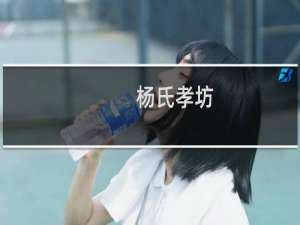 杨氏孝坊(关于杨氏孝坊的简介)