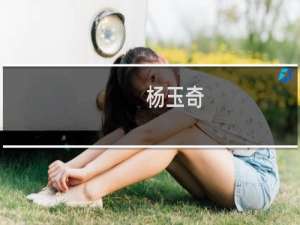 杨玉奇(关于杨玉奇的简介)