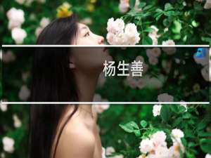 杨生善(关于杨生善的简介)