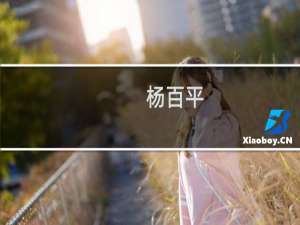 杨百平(关于杨百平的简介)