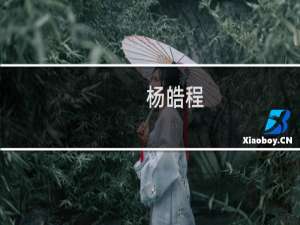 杨皓程(关于杨皓程的简介)