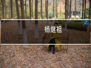 杨继祖(关于杨继祖的简介)