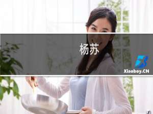 杨苏(关于杨苏的简介)