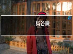 杨谷曦(关于杨谷曦的简介)