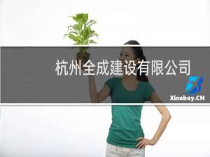 杭州全成建设有限公司(关于杭州全成建设有限公司的简介)