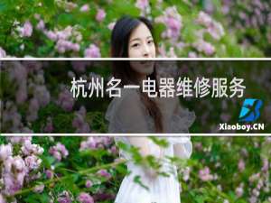 杭州名一电器维修服务有限公司(关于杭州名一电器维修服务有限公司的简介)
