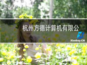 杭州方德计算机有限公司(关于杭州方德计算机有限公司的简介)
