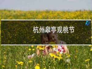 杭州皋亭观桃节(关于杭州皋亭观桃节的简介)