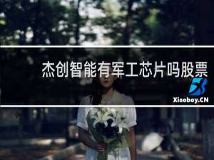 杰创智能有军工芯片吗股票