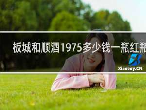 板城和顺酒1975多少钱一瓶红瓶装