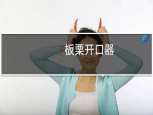 板栗开口器(关于板栗开口器的简介)