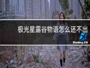 极光星露谷物语怎么还不出