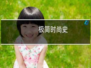 极简时尚史(关于极简时尚史的简介)