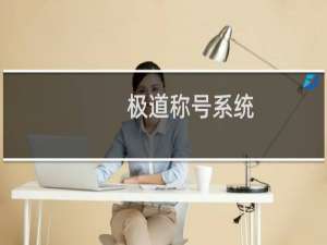 极道称号系统(关于极道称号系统的简介)