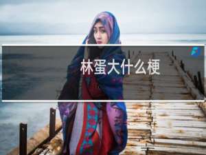 林蛋大什么梗