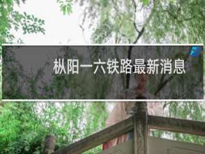 枞阳一六铁路最新消息