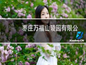 枣庄万福山陵园有限公司(关于枣庄万福山陵园有限公司的简介)