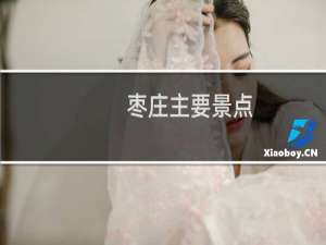 枣庄主要景点
