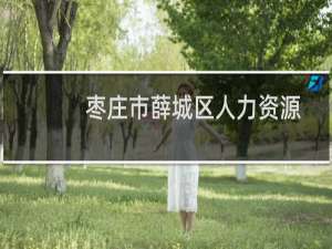 枣庄市薛城区人力资源和社会保障局(关于枣庄市薛城区人力资源和社会保障局的简介)