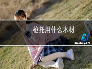枪托用什么木材