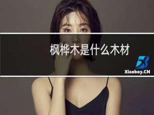 枫桦木是什么木材