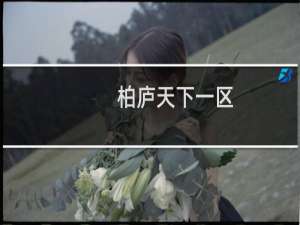 柏庐天下一区(关于柏庐天下一区的简介)