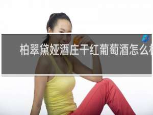柏翠黛娅酒庄干红葡萄酒怎么样