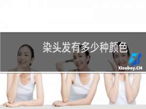 染头发有多少种颜色