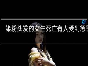 染粉头发的女生死亡有人受到惩罚吗