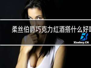 柔丝伯爵巧克力红酒搭什么好吃