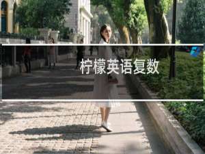 柠檬英语复数（柠檬英语）