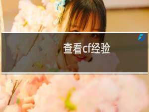 查看cf经验