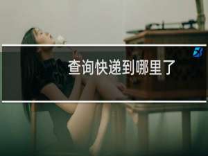 查询快递到哪里了