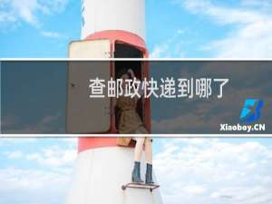 查邮政快递到哪了
