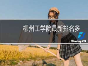 柳州工学院最新排名多少位 2025全国民办大学排名第115位(校友会版I类)