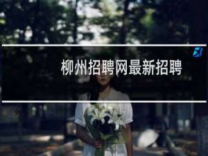 柳州招聘网最新招聘
