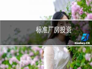 标准厂房投资
