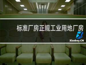 标准厂房正规工业用地厂房