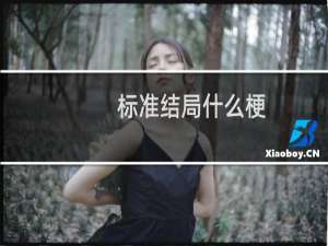 标准结局什么梗？标准结局是什么意思什么梗