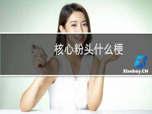 核心粉头什么梗